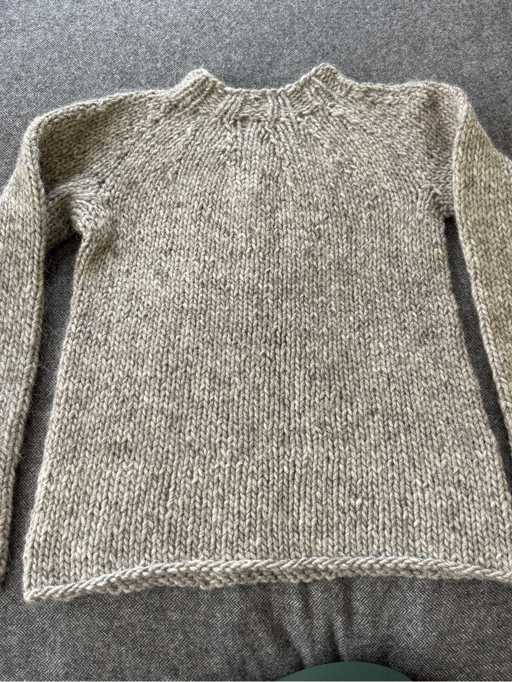 Hand knit Iceland wool sweater